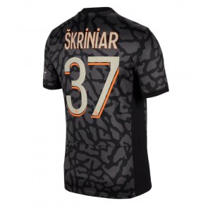 Paris Saint-Germain Milan Skriniar #37 Tredje Tröja 2023-24 Kortärmad